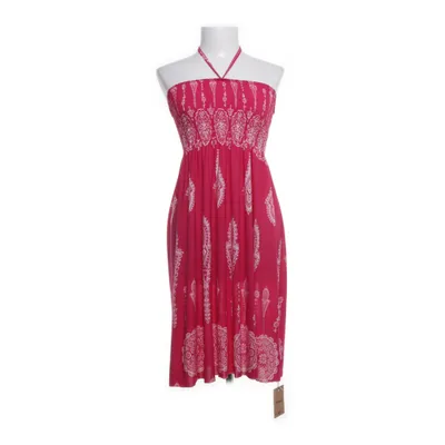 Halternek jurk (Roze, Wit) van Rut Katoen, Elastaan, Viscose