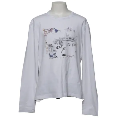 Langarmshirt (Weiß) von Nyshi Baumwolle, Polyester