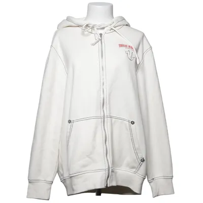 Huvtröja (Vit) från True Religion Bomull, Polyester