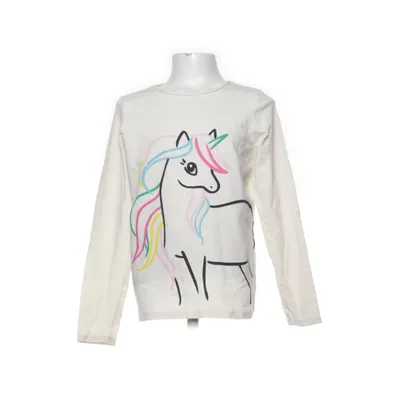 Långärmad t-shirt (Beige, Flerfärgad) från H&M Bomull, Elastan