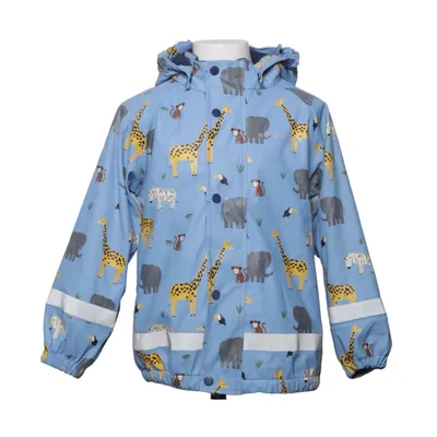 Regenjack (Blauw, Meerkleurig) van Nordbjørn Polyester