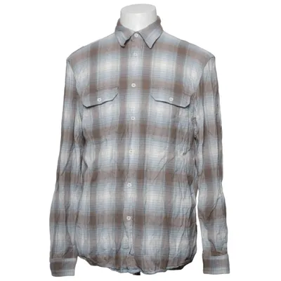 Chemise en flanelle (Bleu, Beige, Blanc) de Cottonfield