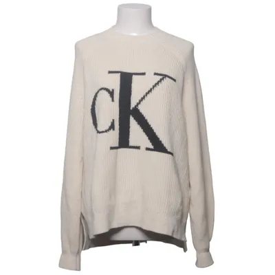 Tröja (Beige) från Calvin Klein Jeans Kashmir, Bomull, Lyocell, Polyamid, Ull