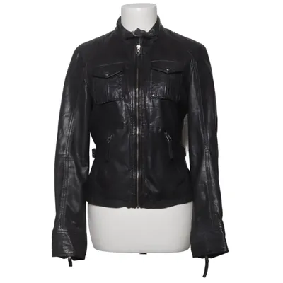 Leren jack (Zwart) van Gipsy