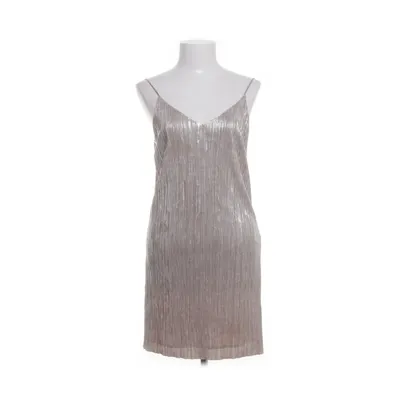 Cocktailklänning (Silverfärgad, Beige) från Bershka