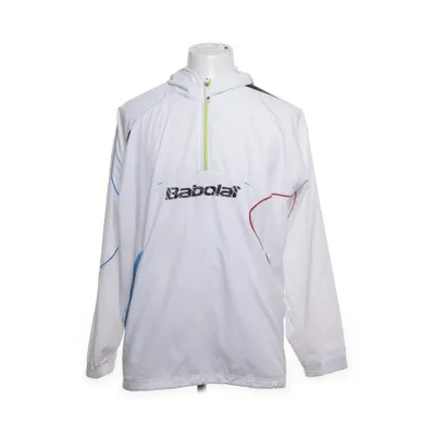 Anorak (Vit, Flerfärgad) från Babolat Elastan, Polyester