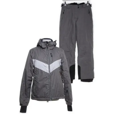 Ski set (Gray) from Crivit Pro Polyamide, Polyester