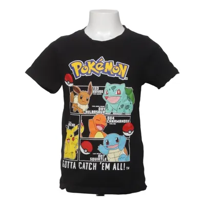 T-shirt (Svart, Flerfärgad) från Pokémon Bomull