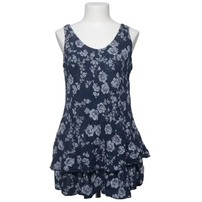 Robe (Bleu, Blanc) de Audrey Coton, Viscose