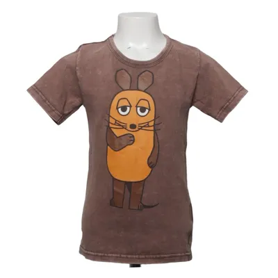 T-shirt (Marron, Orange) de Logoshirt Coton
