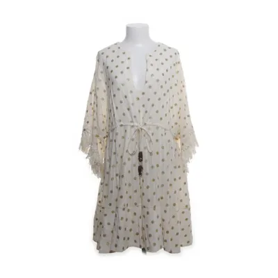 Dress (White, Gold) from Sundress Cotton