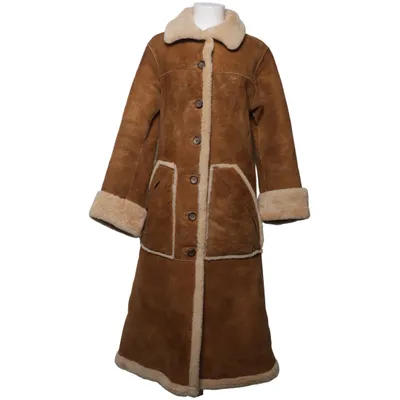 Shearlingjacka (Brun, Beige) från Vintage Skinn, Päls