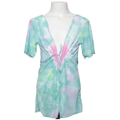 Strandjurk (Groen, Roze, Geel) van Shein Elastaan, Polyester