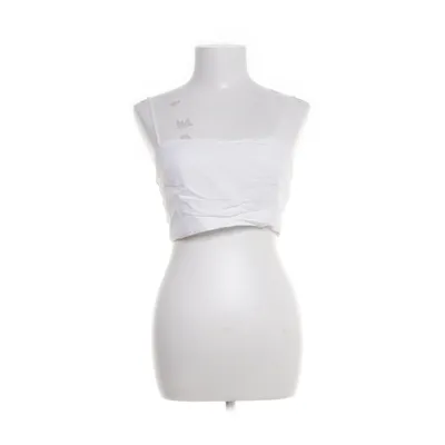 Crop top (White) from Oysho Linen, Viscose
