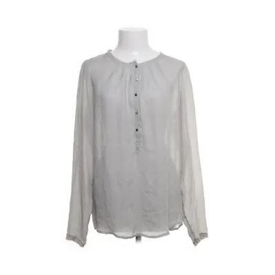 Blus (Grå) från Custommade Silke