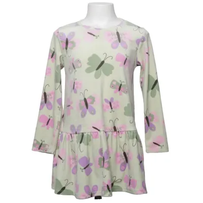 Dress (Green, Pink, Purple) from Lindex Kids Elastane, Polyester