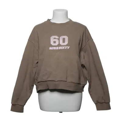 Sweatshirt (Braun) von Miss Sixty Baumwolle, Elasthan