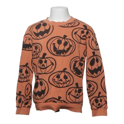 Sweatshirt (Orange, Black) from H&M Cotton, Polyester