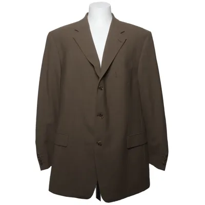 Kavaj (Brun) från Business Elastan, Polyester, Viskos, Ull