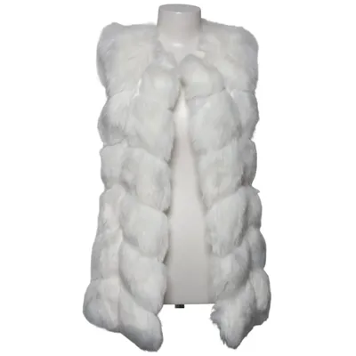 Outdoor vest (Wit) van Borninstockholm Acryl