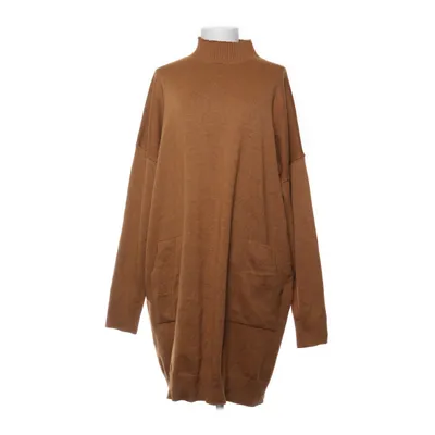 Polotröja (Poloklänning/tunika oversize senaps/currygul) från Hängmatta Akryl, Polyamid