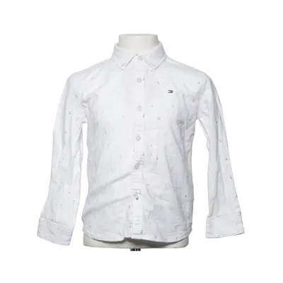 Chemise (Blanc) de Tommy Hilfiger Coton, Élasthane