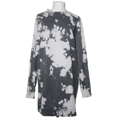 Dress (Gray, White) from Divided by H&M Cotton, Polyester