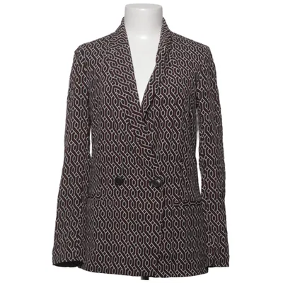 Blazer (Black, Multicolored) from GP & J Baker X H&M Viscose, Polyester