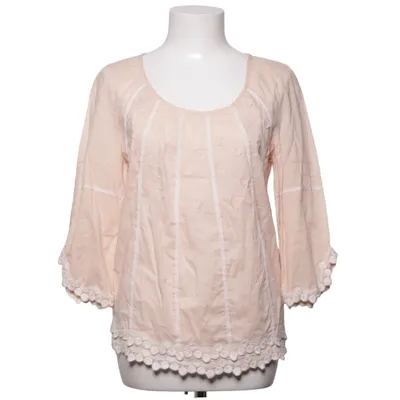 Bluse (Beige, Hvid) fra Rützou Bomuld