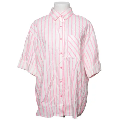Kortärmad skjorta (Rosa, Vit) från Luxe Bomull