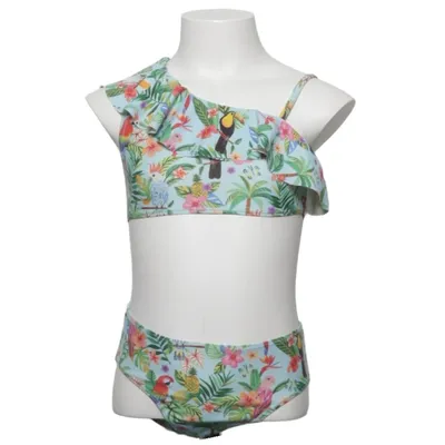 Bikini (Turquoise, Multicolore) de Emma Jayne x H&M Polyester, Élasthane