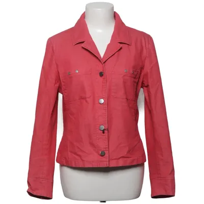 Denim jacket (Pink) from Getti Cotton, Elastane, Polyester