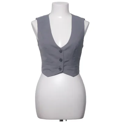 Kostuumgilet (Grijs) van Gina Tricot Polyester, Viscose