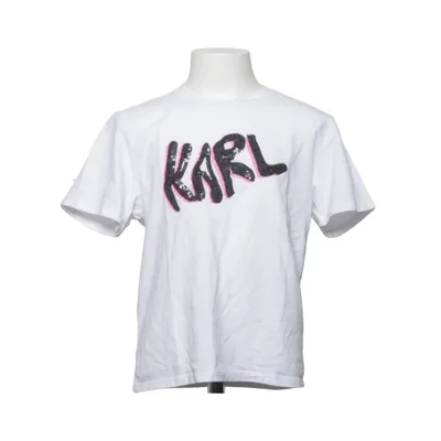 T-shirt (White, Black, Pink) from Karl Lagerfeld Kids Cotton, Elastane, Modal