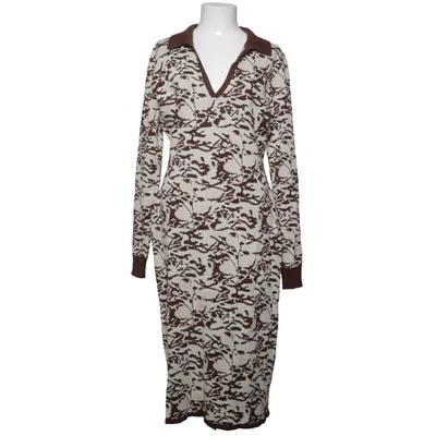 Maxikjole (Brun, Beige) fra NA-KD Art Polyester, Viscose