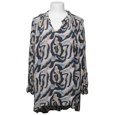 Blouse (Black, Beige, Blue, Multicolored) from Vanting Viscose
