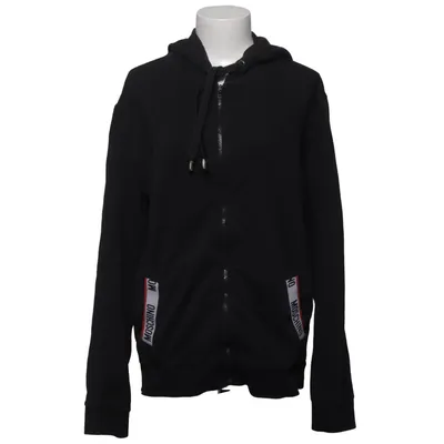 Capuchon sweater (Zwart) van Moschino Underwear Katoen, Elastaan