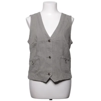 Gilet (Grijs) van Emm Katoen, Elastaan, Polyester