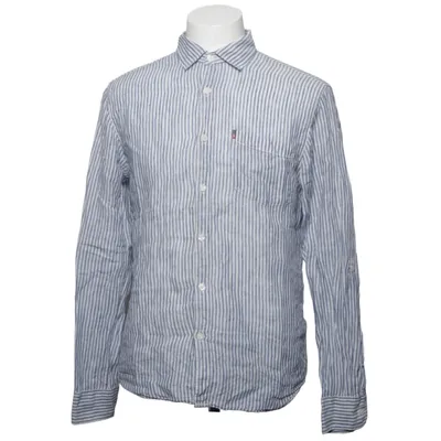 Skjorte (Blå, Hvid) fra Lexington Clothing Co Linned