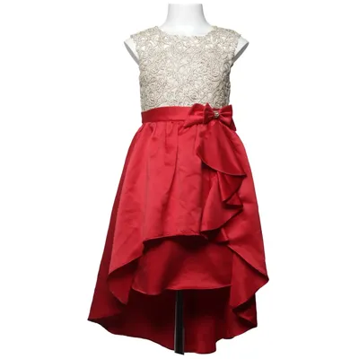 Robe (Rouge, Or) de Rare Editions Polyester
