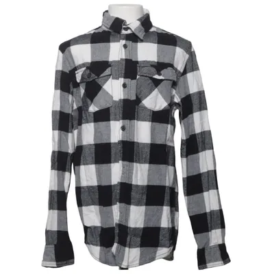 Chemise en flanelle (Noir) de H&M Coton