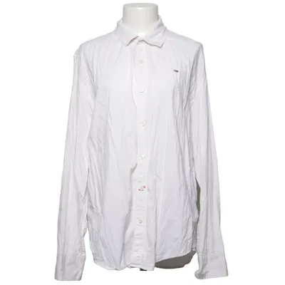 Chemise (Beige) de Tommy Hilfiger Denim Coton, Élasthane