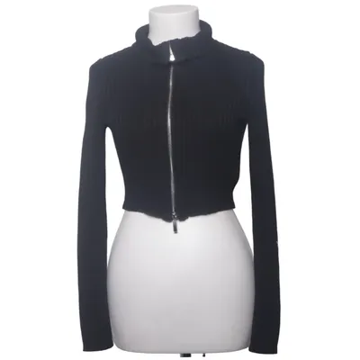 Jakke (Sort) fra FB Sister Knitwear Akryl, Bomuld