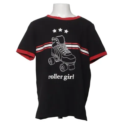 T-shirt (Zwart, Rood, Wit) van Skill Katoen