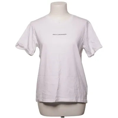 T-shirt (Weiß) von MSCH Copenhagen Bio-Baumwolle
