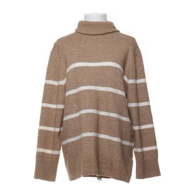 Turtleneck (Beige, White) from Lindex Recycled polyester