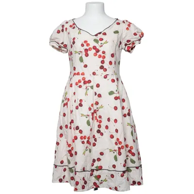 Dress (Beige, Red, Green) from Femkit Cotton
