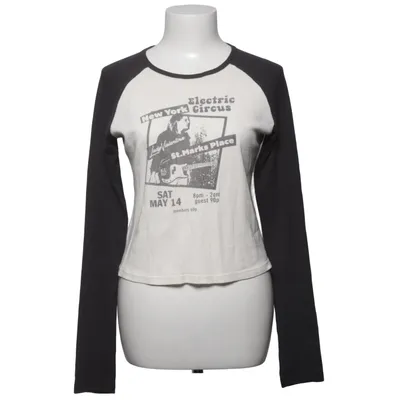 Baseball T-shirt (White, Black) from John Galt Cotton