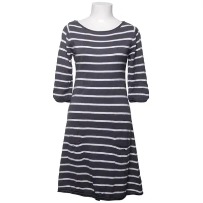 Dress (Gray, White) from Isabel de Pedro Cotton, Viscose