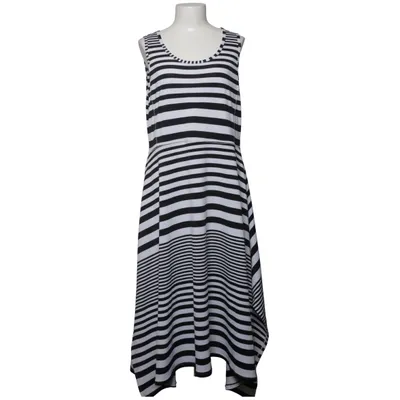 Robe (Noir, Blanc) de Luhta Élasthane, Polyester